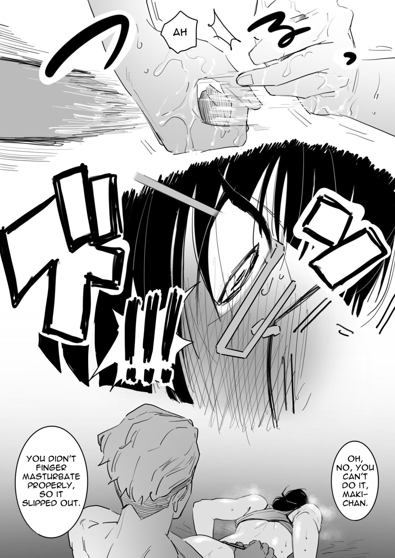 Hentai Manga Comic-Maki Zenin Takes Off Her Clothes for Her junior, Only to Fall Into Masturbation-Read-10